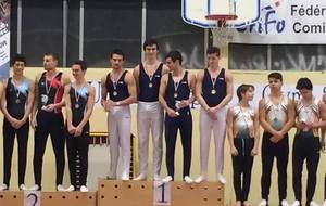 Félicitations à notre équipe de gymnastes masculins