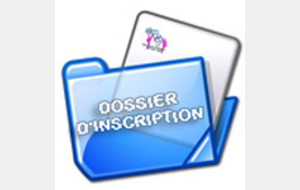 Dossier d'inscription