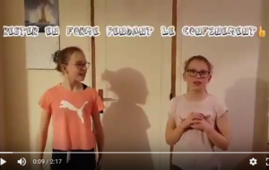 Nos Gymnastes vous proposent des exercices à la maison!