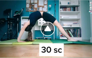 Nos Gymnastes vous proposent des exercices à la maison!
