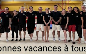 L'UAS Saint Cloud Gymnastique vous souhaite de Bonnes Vacances 