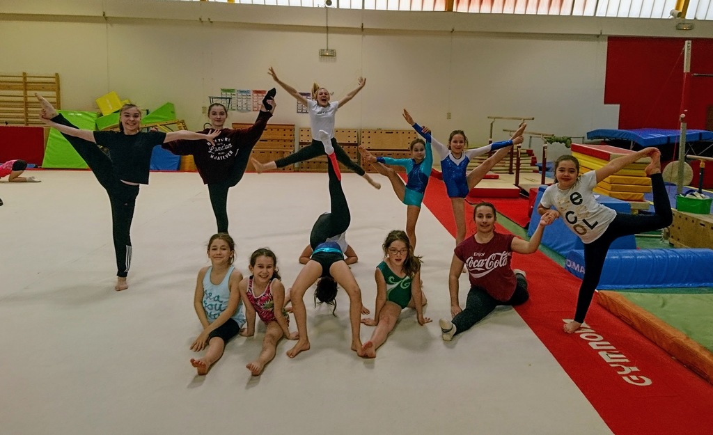 Stage de gym printemps 2018 UAS SaintCloud Gymnastique