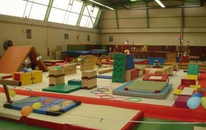 Vue de la salle équipée Baby GYM