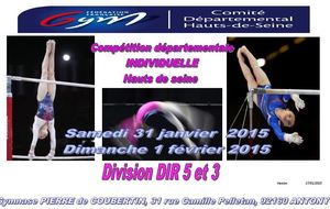 GAF - Championnat départemental individuelles Division Libre 3, 4/5 - GAF 