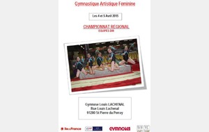 GAF- Championnat régional équipe division libre 3