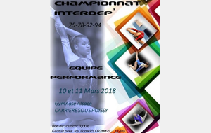 Championnat inter départemental Performance 