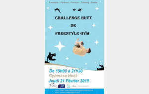 Challenge HUET FREESTYLE GYM