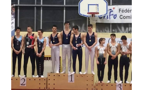 Félicitations à notre équipe de gymnastes masculins