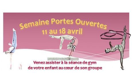  Semaine Portes ouvertes 11 au 18 Avril 2015