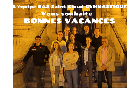 Bonnes vacances à tous 